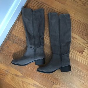 Merona Taupe boots, 6.5